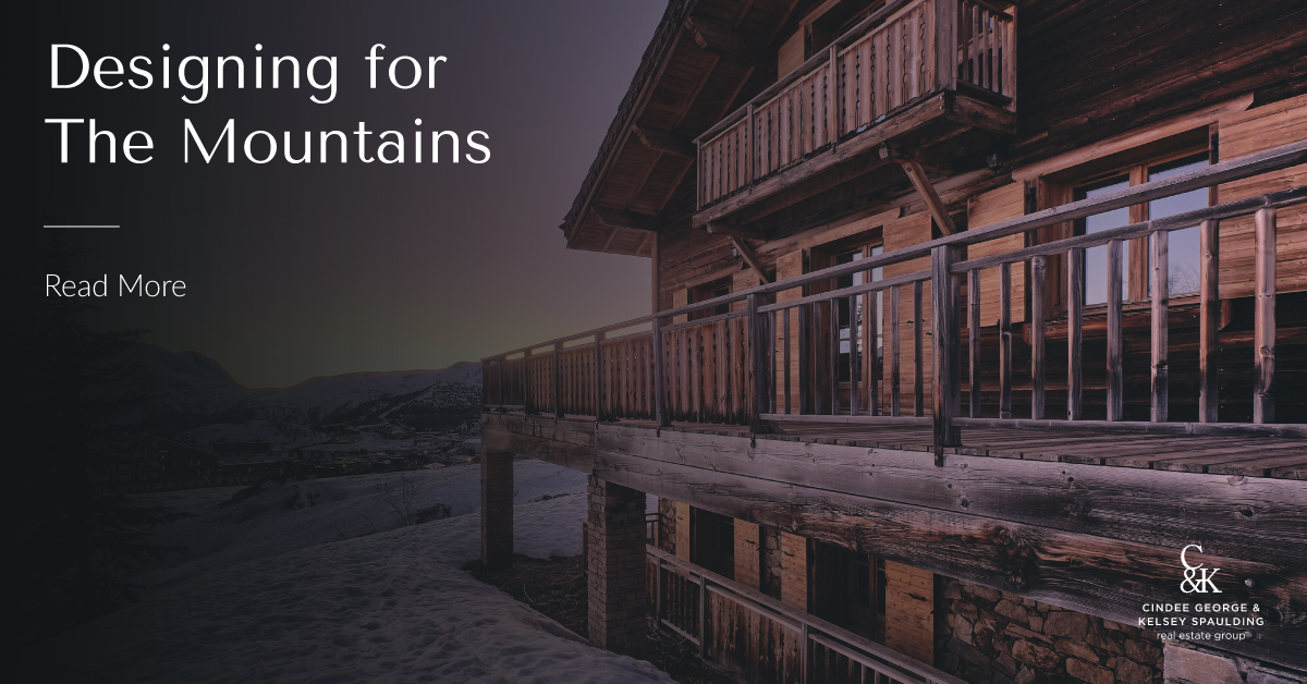 Interior design tips for the mountain community